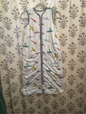 Toddler Sleep Sack Airplane Print Wearable Blanket Sleep Bag